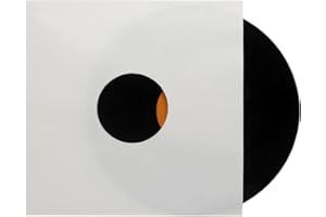 PayaShell 50x 12 Antistatische Innenhüllen für LP Schallplatten, Weiß