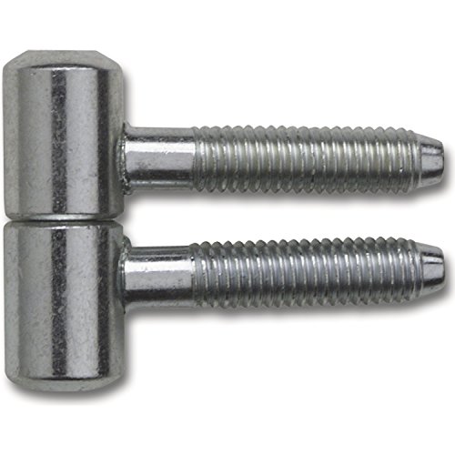 Preisvergleich Produktbild SECOTEC Einbohrband zweiteilig Anuba 9 mm vermessingt, Renovierbänder, Aufschraubbänder, Türbänder, 2 Stück