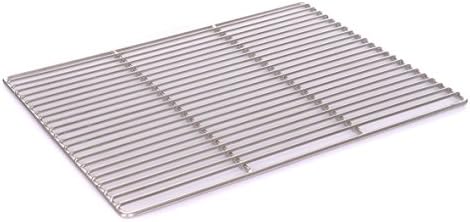 V2 A Stainless Steel Cooking Grate 67 x 40 cm Grill Fire Bowls Fireplace Basket Rectangular 4/Rod Diameter 6 mm