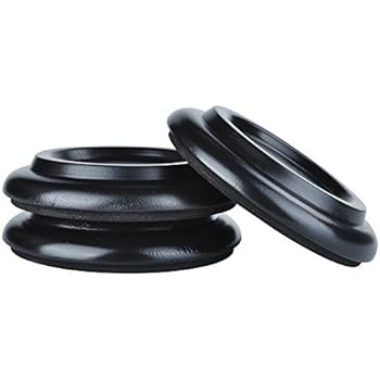 4Pcs Klavieruntersetzer Set aus Hartholz mit Schaumstoff-Stoßdämpfer