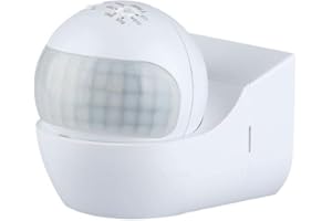 V-TAC Détecteur de mouvement infrarouge 180° Blanc