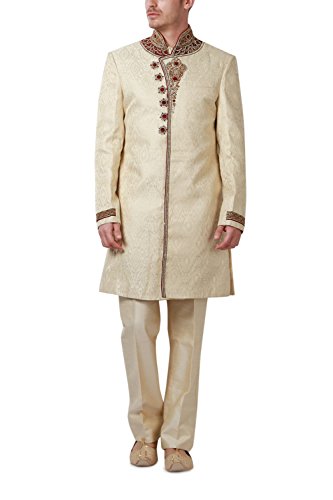Peter England Mens Cotton Sherwani RS.3999 (75.00% Off) - Amazon