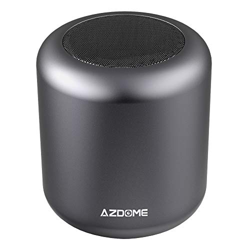 AZDOME Altoparlante Bluetooth Portatili 5W, Mini Speaker Bluetooth Ricaricabile |Bassi Potenti|Vivavoce Incorporato|Micro SD, Casse Bluetooth in Alluminio per iPhone, Samsung, Huawei - SP-C2