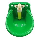 AUTOMATIC DESIGN: The animals can get water automatically when they push/touch the yellow fittings, so you don't have to keep refilling the bowl and the livestock can access fresh and clean water whenever they like