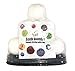 Bee Beautiful Bath Bomb Pyramid - 10 X 65g Bath Bombs (Baby Powder)