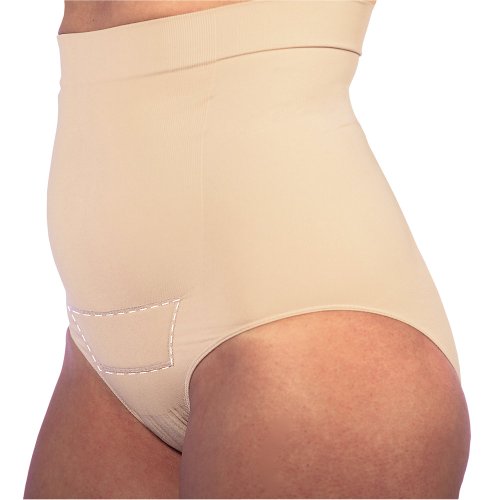 C-Panty High Waist Incision Care Nude Small/Medium