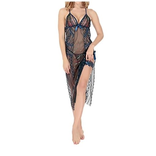 CLOOM-Erotico-biancheria-intima-Donna-Sexy-Babydoll-Lace-Lingerie-del-Merletto-in-Pizzo-Biancheria-Intima-Prospettiva-Pigiama-Lingerie-Sexy-Calze-corpo-Vestito-Merletto