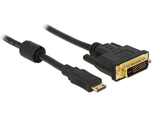 DeLock Kabel Mini HDMI C Stecker > DVI 24+1 Stecker 2 m