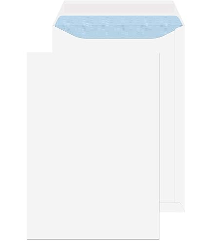 Buste DL Con Chiusura Adesiva 110x220 Mm - Carta 100 G/mq - Confezione Da 500 - Bianche Per Ufficio E Corrispondenza - Foto 3