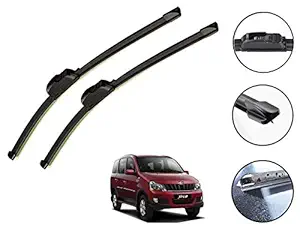 Auto Hub Car Wiper Blades for Mahindra Xylo - Set of 2 Pcs (D-24,P-20)