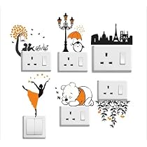 Buy Swati Graphic Switchboard Sticker | Decoration for Switch ...