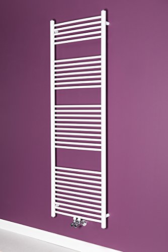 Handtuchheizkörper Badheizkörper 1760x600mm Weiß gerade - 2
