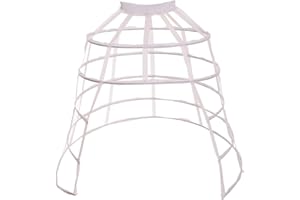 GRACEART Women's Hoops Skirt Petticoat Pannier Cage Skirt Bridal Slips Crinoline