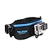 Produktbild Ollivan® TELESIN Elastic Einstellbare Waistbelt Bügel-Gurt mit Pocket Adapter Schwarz für GoPro Hero 4/3 + / 3 / 1.2 SJCAM Xiaomi Yi / Xiao Yi Sport-Kamera-Zubehör