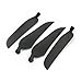 Produktbild 2 Pair RC Glider Plane Spare Parts 140mmx84mm Folding Propeller Vanes