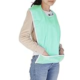 PIXNOR Lätzchen für Erwachsene Wasserdichte (hellgrün) - 4