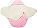 Wallaboo Baby Blanket Coco - For Car seat and Travel - 100% Pure Cotton - 90 X70 cm - For Babies from Newborn - Pink