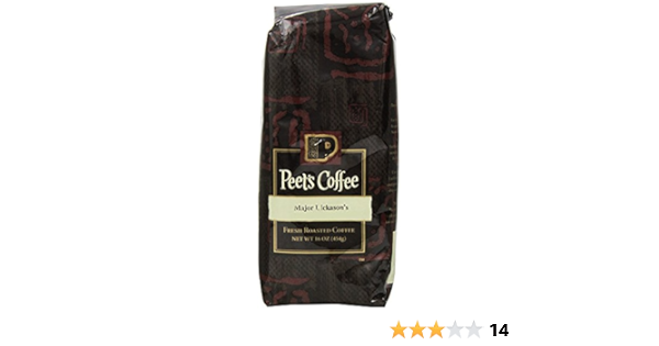 Peet S Coffee Tea Major Dickason S Whole Bean Coffee 1 Pound By Peet S Coffee Tea Amazon Co Uk Grocery