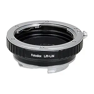 Fotodiox Lens Mount Adapter Leica R to Leica M Adapter for Leica M-Monochrome M8.2 M9 M9-P M10 and Ricoh GXR Mount