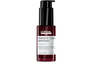L'Oréal Professionnel Vitamino Color Spectrum Glass Shine Serum, Anti-frizz & Anti-Humidity, Ultra Shiny Smooth Hair, Waterproof, UV Protection, Heat Protection, for Coloured Hair