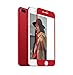 Produktbild EloBeth for iPhone 7 Plus Schutzfolie -[2-Pack] 3D Curved Full Coverage Alloy Titanium 9H Tempered Glass Screen Protector iPhone 7s Plus schutzglas Tempered Glass Hartglas - Hartglas displayschutz (5.5 Inch, Rot)