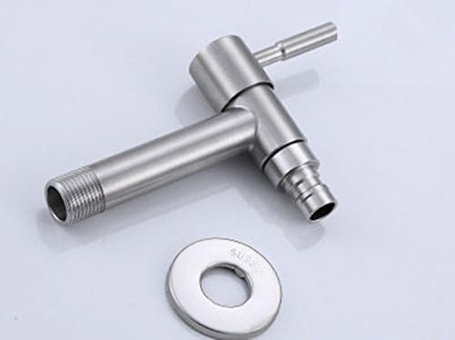 The tap washer Tsim Tsui extension leading to the pool and the Tsui thick cock T-shaped balcony express open faucet 304 stainless steel into the wall, D. Quality Assurance