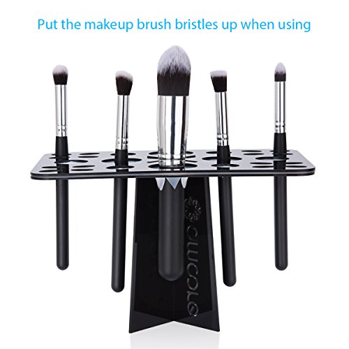 amoore Makeup Pinsel Aufbewahrung Schminkpinsel Halter Organisier Makeup Pinsel Trockner - 2