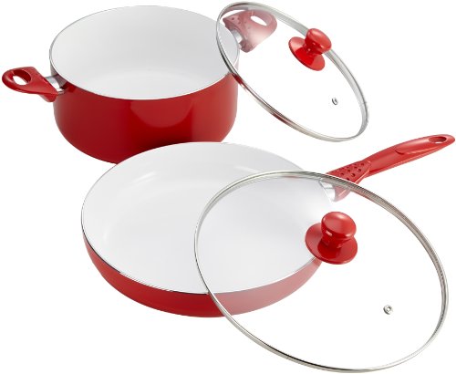 BRATmaxx 01760 Cookware Set, 8 Pieces | Induction Compatible | Non Stick