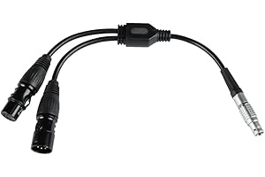 Nanlite CB-DMX-ACP-1/2 Locking DMX Adapter Cable