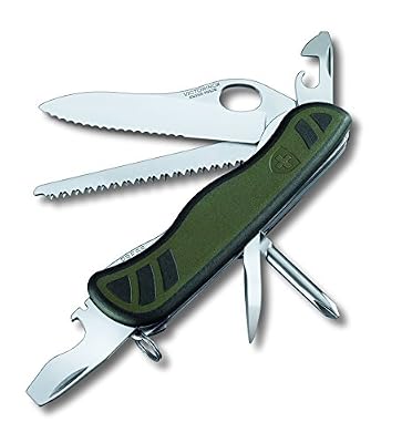 Victorinox 0.8461.MWCH Couteau Soldat Suisse Vert Fonce
