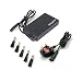 Produktbild puizhak 65 W Ultra Slim Universal Laptop AC Adapter Ladegerät mit multiplen Stecker Tipps abnehmbares Netzkabel für HP ProBook 4210s 430 440 450 455 645 650 655 G1 4320s 4320s 4510s 4540s 6470b 6475b 6570b 4520s 5220 m 5320 m 5330 m 6540b und die meisten HP Laptop Notebook Chromebook