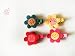 Rimobul 15 PCS Handmade Crocheted Animal Theme Mini Hair Clips for Kids (Animal Theme)