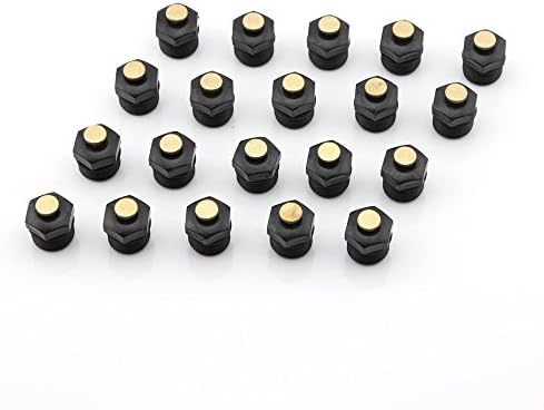 Owfeel Pack of Twenty Adjustbale ABM 360 degrees Spray Nozzle for Garden Yard Lawn