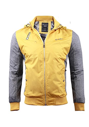 Cipo & Baxx Herrenjacke bergangsjacke Frhlingsjacke C-7322 (XL, mustard (20))