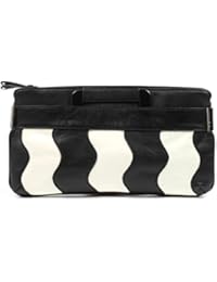 NINE WEST Bolso De Mano Para Mujer 236501 BLACK WHT