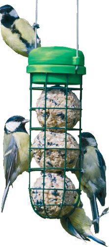 Preisvergleich Produktbild Futtersäule für Meisenknödel FUTTERSÄULE MEISENKNÖDEL GRÜN 858 / 9