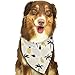 Produktbild Wfispiy Palm Trees and Tropical Fruits Pet Dog Bandanas Triangle Bibs Scarf Accessories for Medium to Large Size
