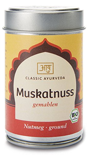 Preisvergleich Produktbild Classic Ayurveda Bio Muskatnuss (gemahlen), 50 g