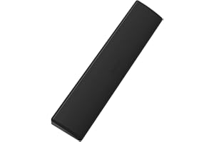 AJAZZ Poggiapolsi ergonomico per tastiera da gioco 87 tasti Piedini in gomma antiscivolo con memory foam per computer Laptop Ore di digitazione confortevole Gioco di lavoro 14,1 * 2,8 * 0,8 pollici (nero)