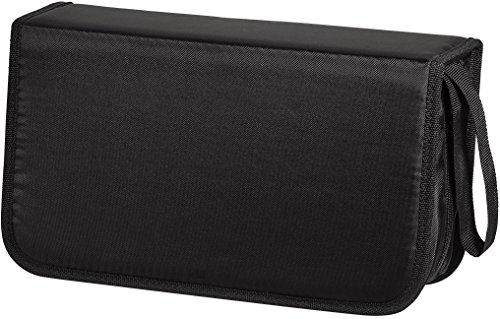 Hama Basic 120 CD DVD Blu Ray Tasche Wallet für 120 CDs DVDs BluRays, schwarz - 2