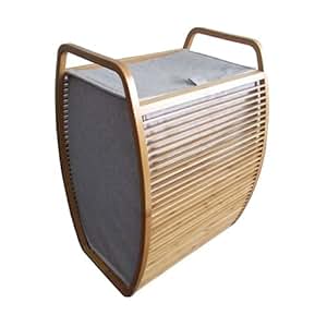 Wäschekorb mit Deckel 40 x 35,5 cm, h 60 cm: Amazon.de: Küche & Haushalt