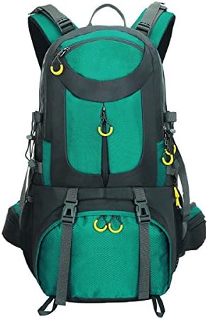 LAIDAYE Waterproof Nylon Outdoor Multi - Functional Mountaineering Backpack Business Leisure Multi-purpose Travel Backpack,Blue-40L