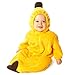 Museya Cute Yellow Banana Shaped Single-Layer Soft Fleece Baby Infant Toddler Sleeping Bag Sleep Sack Photography Prop - Size L