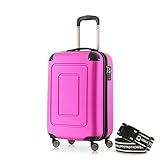 kofferset 3 tlg reisekoffer trolley hartschalenkoffer DAS HANDGEPÄCK FÜR JEDE AIRLINE: Die Kabinen-Koffer von Happy Trolley aus der Serie 