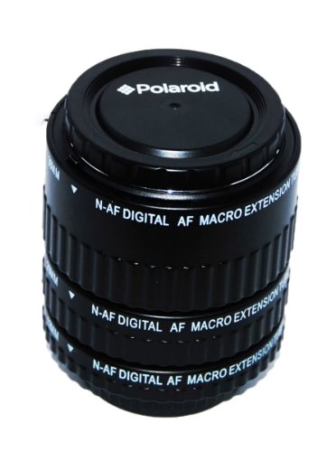 Polaroid PL-EXTN-5 Adaptateur d objectifs d appareil Photo - Adaptateurs d objectifs d appareil Photo  Nikon 1  Noir  Nikon DSLR 