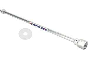 HILILAND Varilla De Extensión De Punto De Pistola De Pulverización De Pintura Sin Aire 50cm Varilla De Extensión Universal Con Anillo De Sellado Para Pistola De Pintura Industrial (50cm)