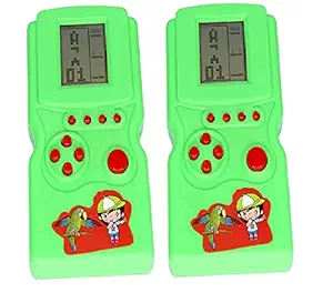 Ekan Set of 2 Pcs Handheld Video/Brick Game Toy for Kids Play Birthday Return Gift Boys/ Girls