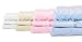 Baby Nursery starter bedding set (Moses fitted Sheet,popcorn and Cellular Blanket) - Blue