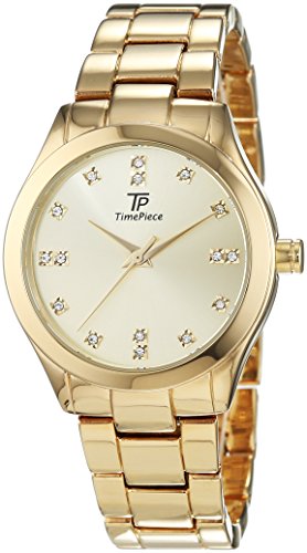 Time Piece Damen-Armbanduhr Fashion Analog Quarz Edelstahl beschichtet TPLA-91019-65M