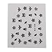 3D Nail Art Stickers Decal Manicure Tips Decorations Pack of Approx.50 Sheets
